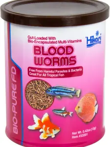 Hikari Bio-Pure Freeze Dried Blood Worms for Pets