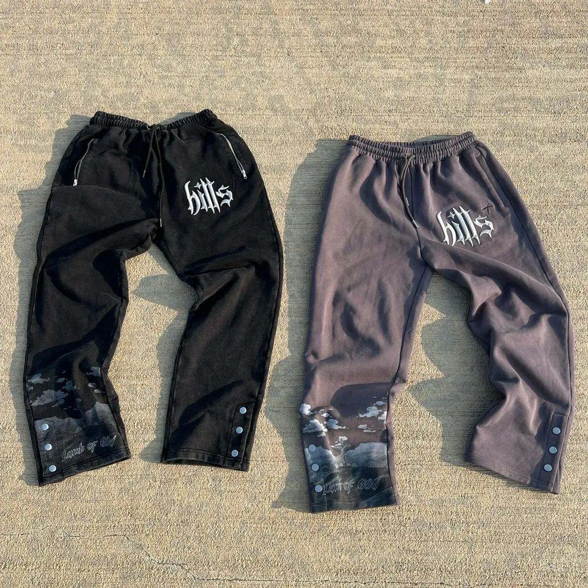LAMB OF GOD Baggy Sweat Pants