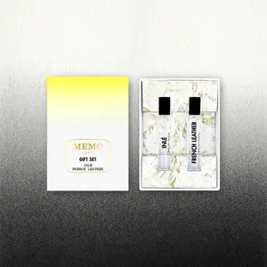 Memo Paris EDP Giftset 2x5ml French Leather & Inlé