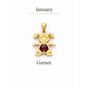 Birth stone pendant