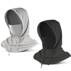 Balaclava Sun UV Protection Hood Breathable Full Head Mask Face Cover for Men Women Fishing Cycling,2 Pack