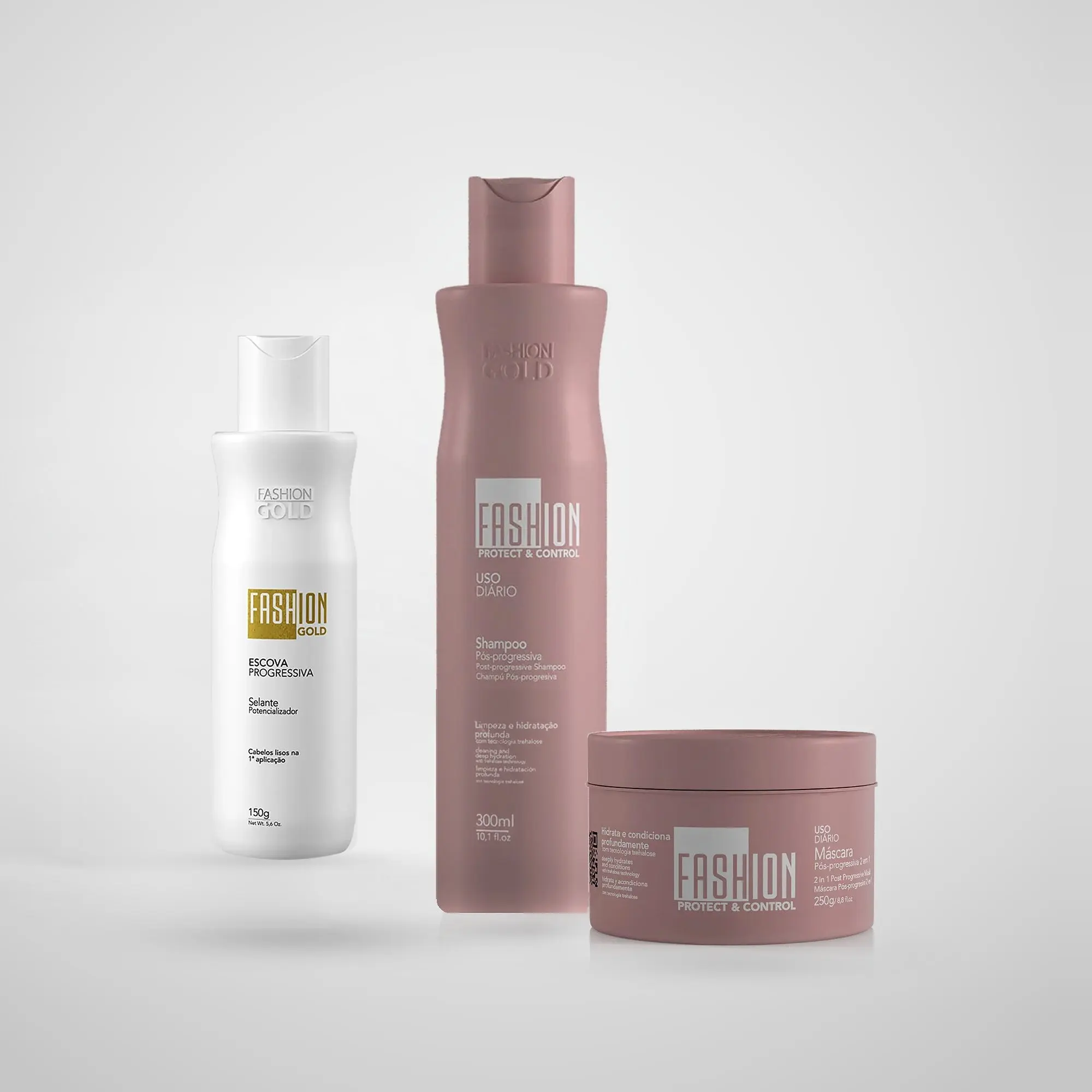 Kit Smoothing 150g: Fashion Gold + Aftercare