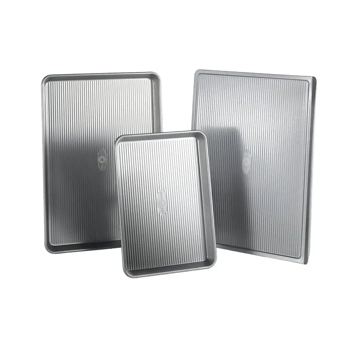 USA Pan - Three Piece Bakeware Set (1030LC, 1045QS, 1050HS)
