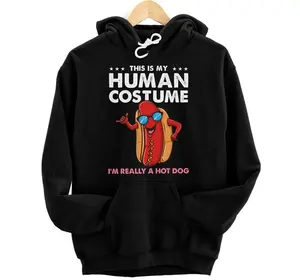 This Is My Human Costume Hot Dog Hoodie, Sweatshirt, T-Shirt