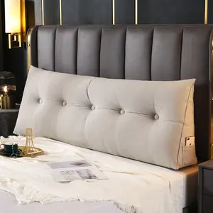Large Bolster Triangular Headboard Wedge Backrest Positioning Support Bed Rest Reading Pillows Headboard Wedge Pillows with Removable CoverChristmas Selections,Thanksgiving, Black Friday,Cyber Monday