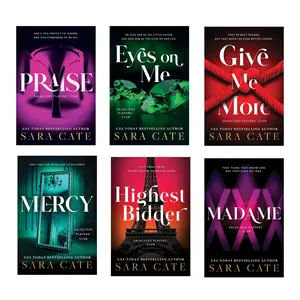 Salacious Players' Club By Sara Cate (6 books series): Praise , Eyes on Me , Give Me More, Mercy , Highest Bidder , Madame (Paperback)