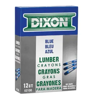 Blue Dixon Industrial Lumber Crayons