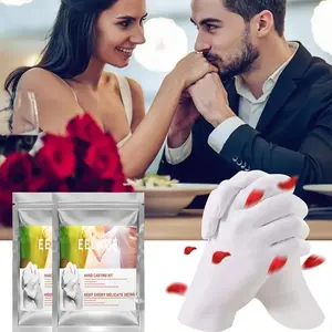 3D Hands Mold Casting 50g Kit, Clone Powder Model Set, DIY 3D Model Hand, Valentine's Print, Baby Couple, Model Foot, I5z8