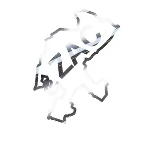 Mexican State Map Outline Zacatecas Vinyl Decal Sticker UV & Waterproof Bumper Window Laptop Automotive Water Bottle Gift accessories – SILVER CHROME 6"