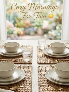 Artland Garden Terrace, Set of 4, Medium, Dinner Placemat