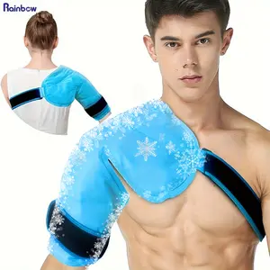 Shoulder Ice Pack Rotator Cuff, Reusable Shoulder Wrap Large Gel Ice Packs Hot Cold Compress