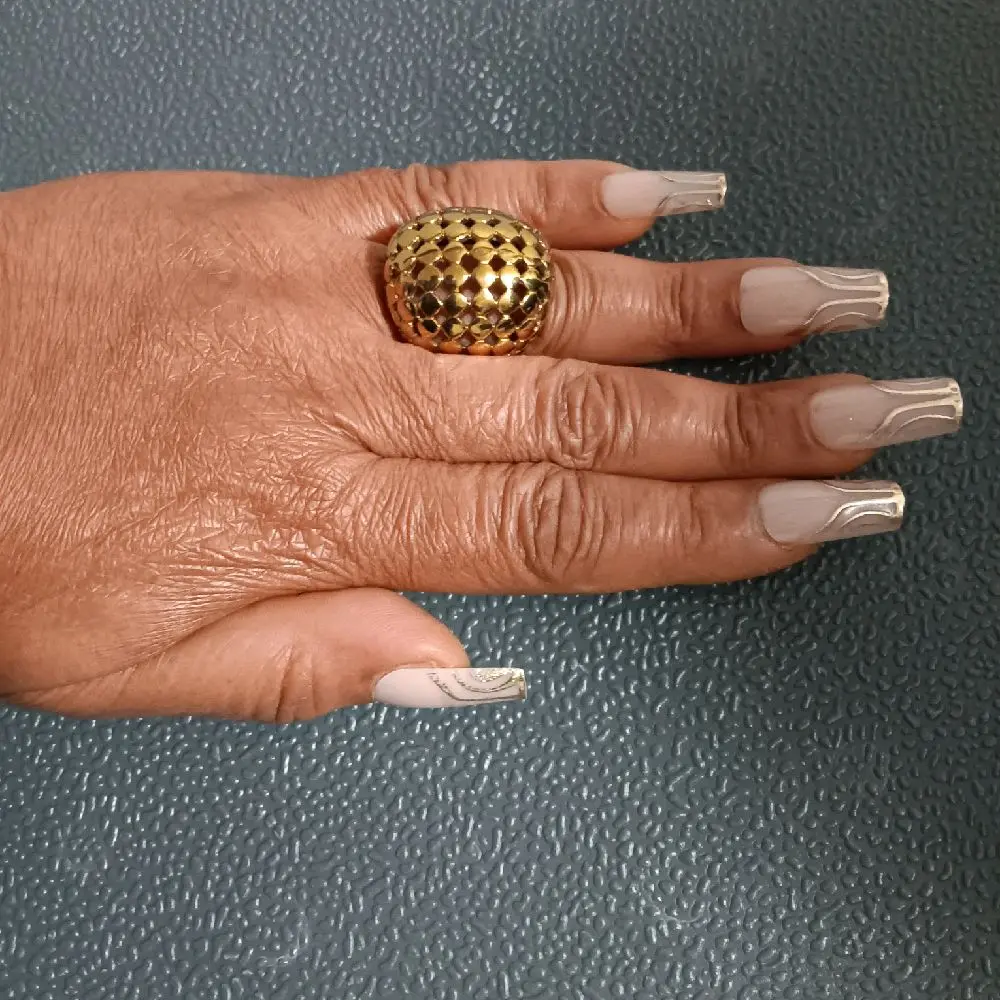 Stainless steel ring for women