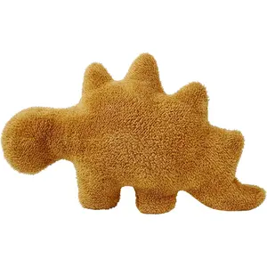 Dino Nugget Pillow, 18 inch Soft Dinosaur Chicken Nuggets Pillow for Birthday Gifts, Dinosaur Theme Party Decorations