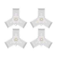 120° Y Connector 4 Pack