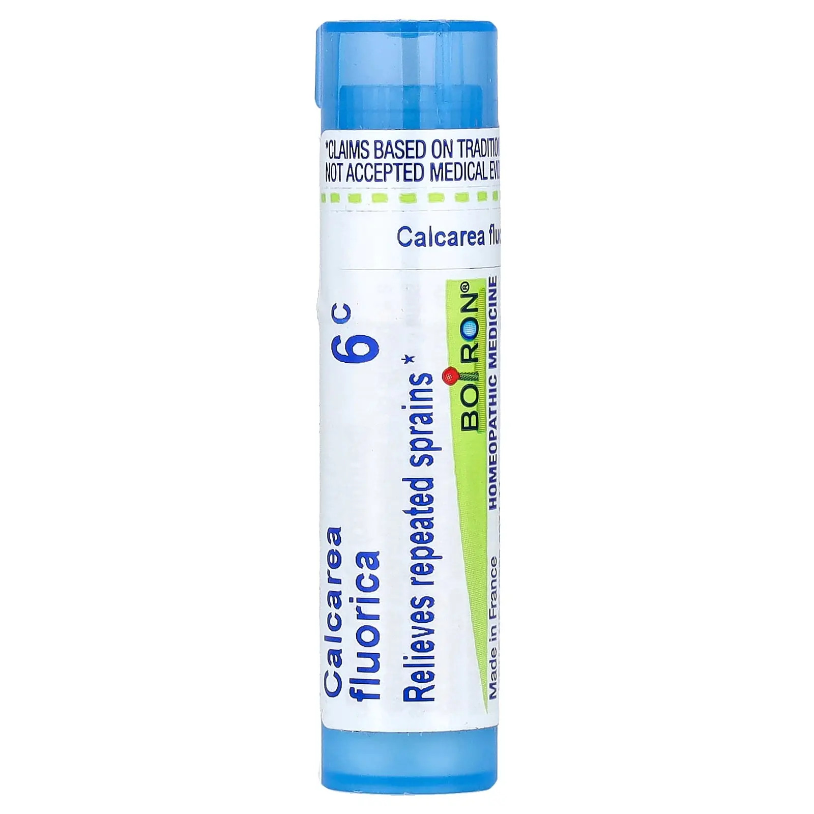 Boiron Calcarea Fluorica, 6C, Joint Pain Relief, Approx. 80 Pellets | HSA/FSA Eligible
