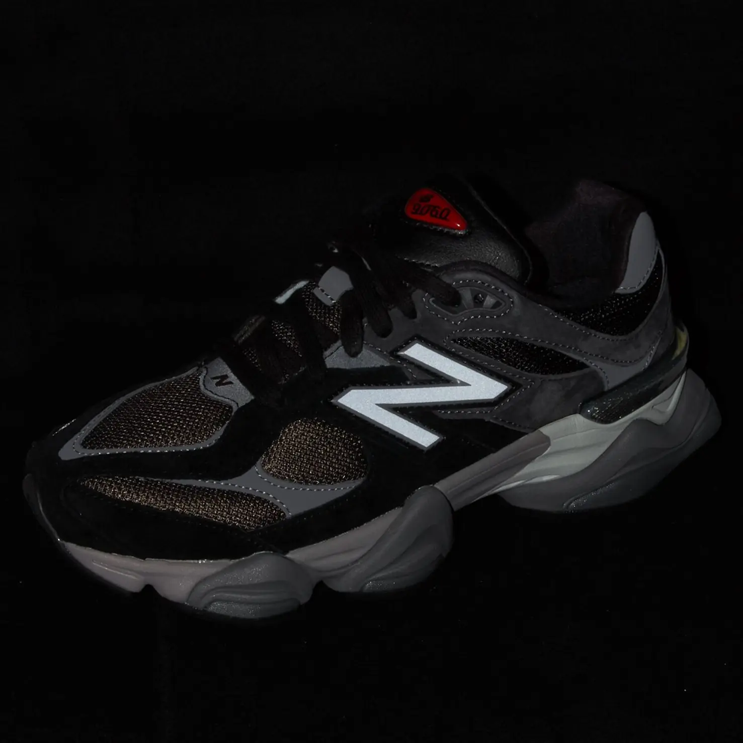 New Balance 9060 Black Castlerock Grey U9060BLK Men's Fashion