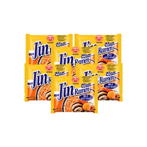 OTTOGI 【Value Pack】Korean Jin Ramen - Mild, Instant Noodles, 6 Packs* 4.23oz