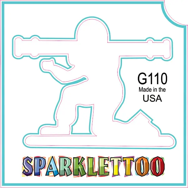 212 MAIN Ruby Red Glitter Look Tattoo Stencils (G110-2) - 100-Pack 2-Ply Paper, Bazooka Shape, FDA Safe, 1.5x2.3x2.3 in, for Men's Special Occasion Costumes & Accessories