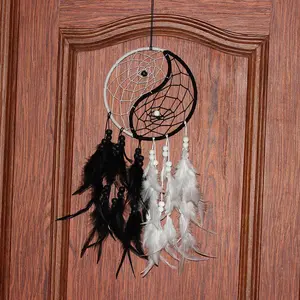 Tai Chi Gossip Creative Indian Retro Tai Chi Dream Catcher Pendant Retro Style Home Decoration Pendant