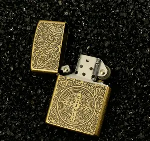 Constantine kerosene lighter, high-end gift cigarette lighter, the best choice for boyfriends, girlfriends, friends or fathers, beautifully packaged gift box for birthday gifts（No fuel）