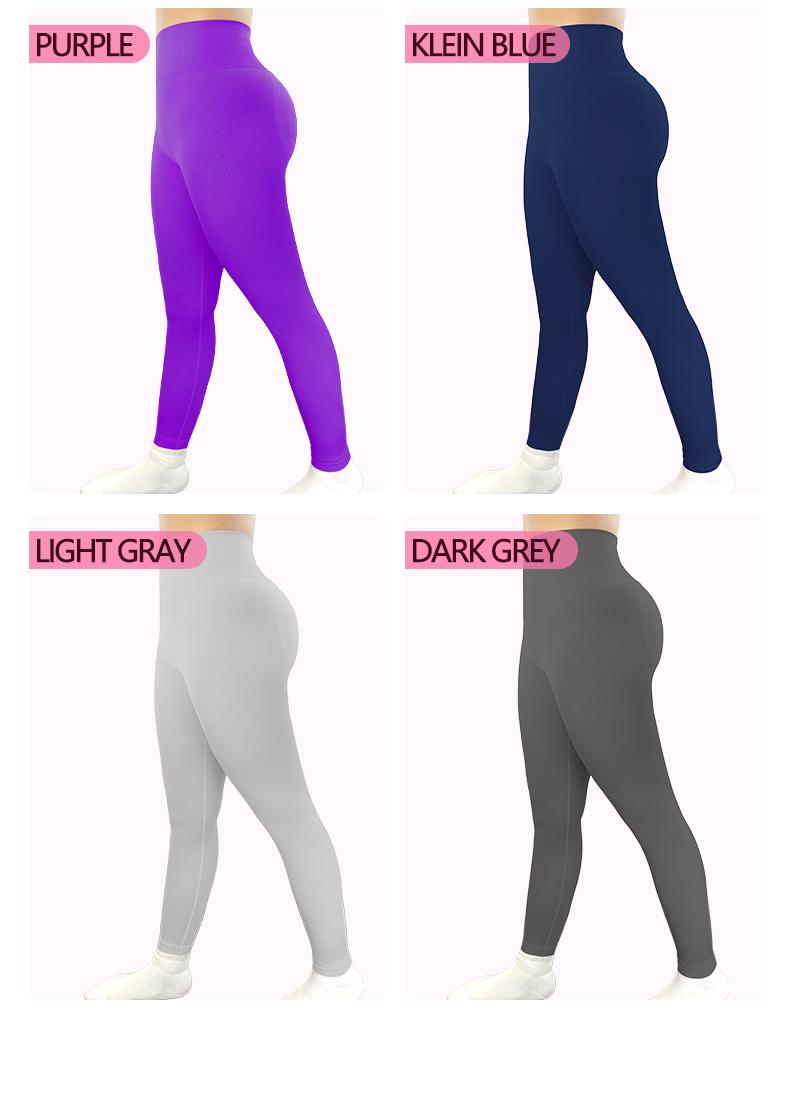 SUOVADUN CK8003 Women’s High Waisted Seamless Yoga Leggings Quick Dry Stretchy Activewear Pants for Fitness Workouts & Casual Wear Soft Breathable Moisture-Wicking Hip-Lifting Athletic Y-Shaped Tummy Control Slimming Legs