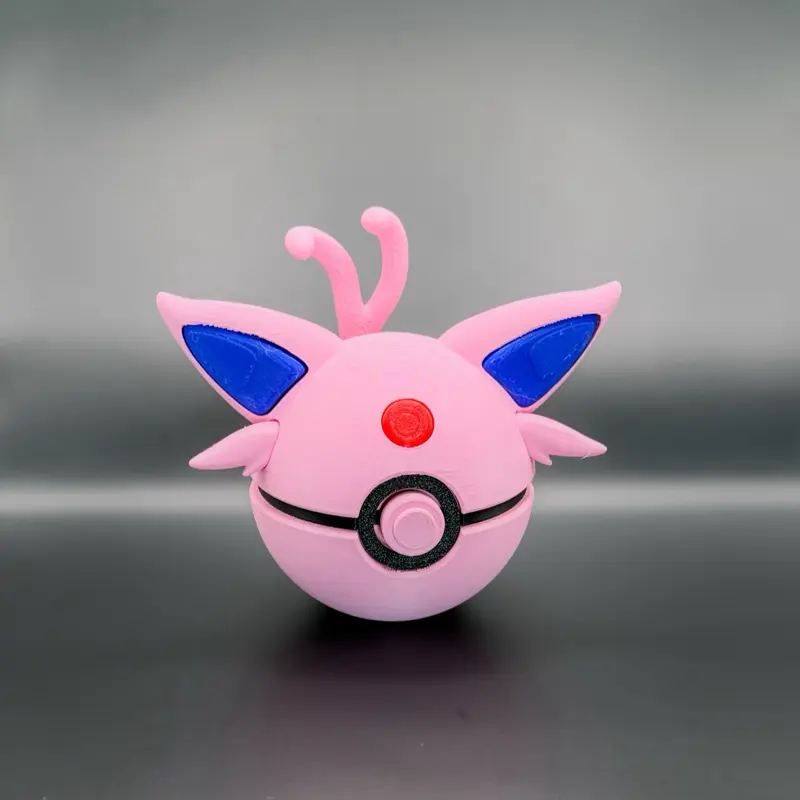 Pink and blue ball- 3D printed clicker fidget Pink and blue ball- 3D printed clicker fidget