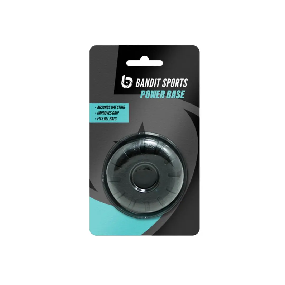 Bandit Sports Power Base - Absorbs Bat Sting, Improves Grip, Durable Rubber Construction for Baseball & Softball Players