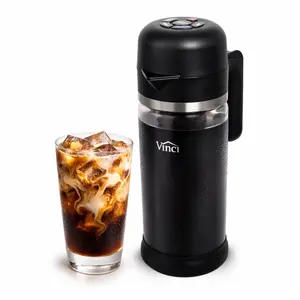 Vinci Express Cold Brew Electric Coffee Maker with Circle Flow Brewing Technology for Fast Extraction and Adjustable Brew Strength Settings