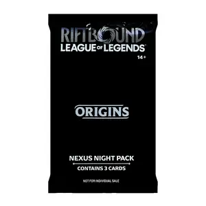 Nexus Night Origins Promo Pack - Riftbound - League of Legends TCG