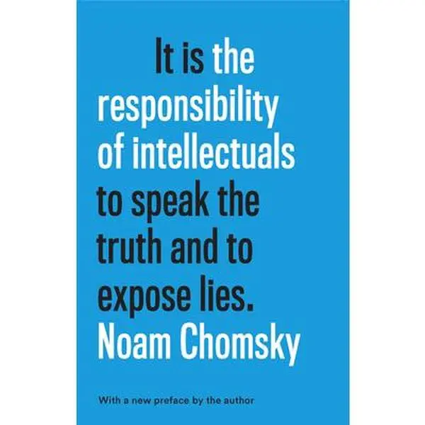 USED Book - The Responsibility of Intellectuals by Chomsky, Noam (Hardcover) - english