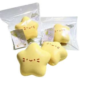 Cute Star Squishy Toy, Super Soft Slow Rising Squishies, Kawaii Star Squeeze Toy, Stress Relief Fidget Toy, Aesthetic Squishy for Kids & Adults, Non-Toxic Decompression Toy, Perfect for Anxiety Relief