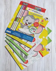 ABCmouse Deluxe Learning Center: Comprehensive Core Academic Skills - 5 Interactive Workbooks, Imagineink Alphabet with Markers, Counting, Writing Skills, Level 1+, Pre-K to Kindegarten, Ages 3-6