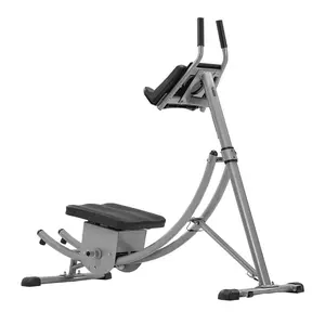 [Fahuac] AB Workout Machine with Weight Column - 440LB Capacity, Dual Curved Track, for Home Gym.