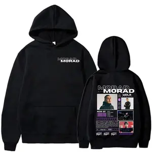 Rapper Morad M.D.L.R Album Merch Hoodies Men's Women Clothing Fashion Hip Hop Hoodies Vintage Pullovers Streetwear