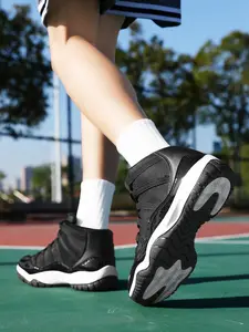 Men's High-Top Basketball Shoes, Comfortable & Durable Sneakers for Men, Perfect for Casual Wear & Sports Activities