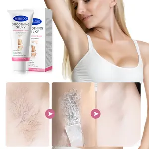 [Intimate/Private] Hair Removal Cream for Women, for Unwanted Hair in Underarms, Private Parts, Pubic & Bikini Area, Painless Flawless Depilatory Cream, Sensitive Formula Suitable for All Skin Types