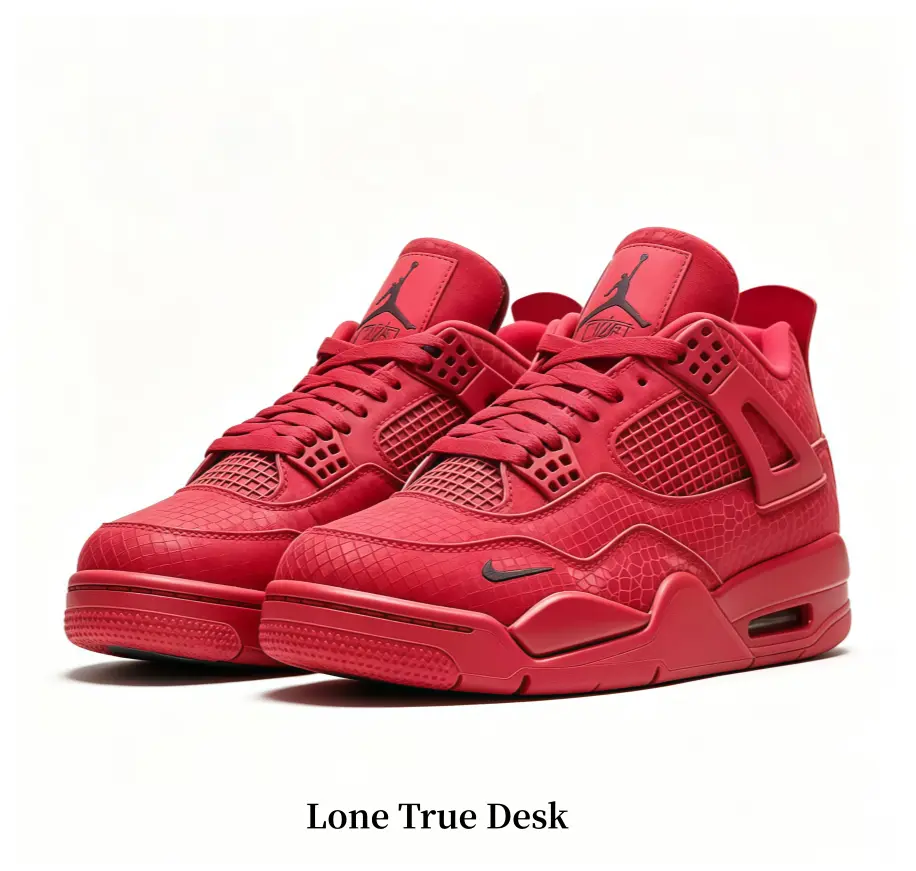 All Red Snake Embossed Mid Top Retro Sneakers Grid Breathable Mesh Matching Red Flat Layers Solid Tone Foam Cushion Anti Slip Rubber Sole Unisex Street Party Hip Hop Daily Footwear