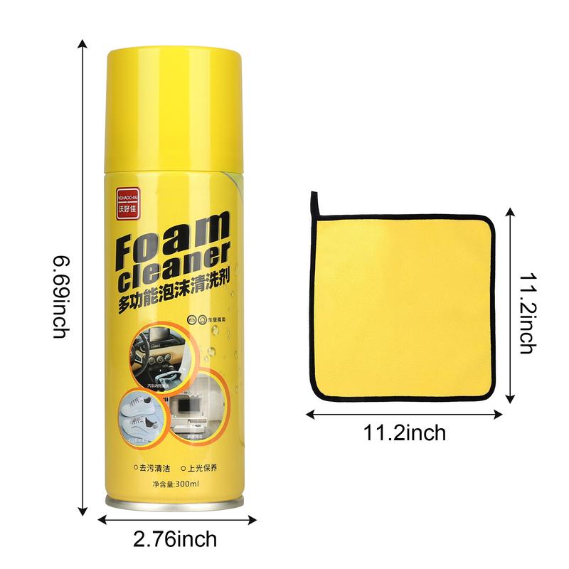 Multi-Purpose Foam Cleaner, Use on Car Interior, Furniture, Carpet