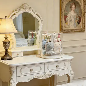 Rotating Acrylic Display Box for Blind Box Collectibles