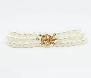 Three Strand Pearl Bracelet