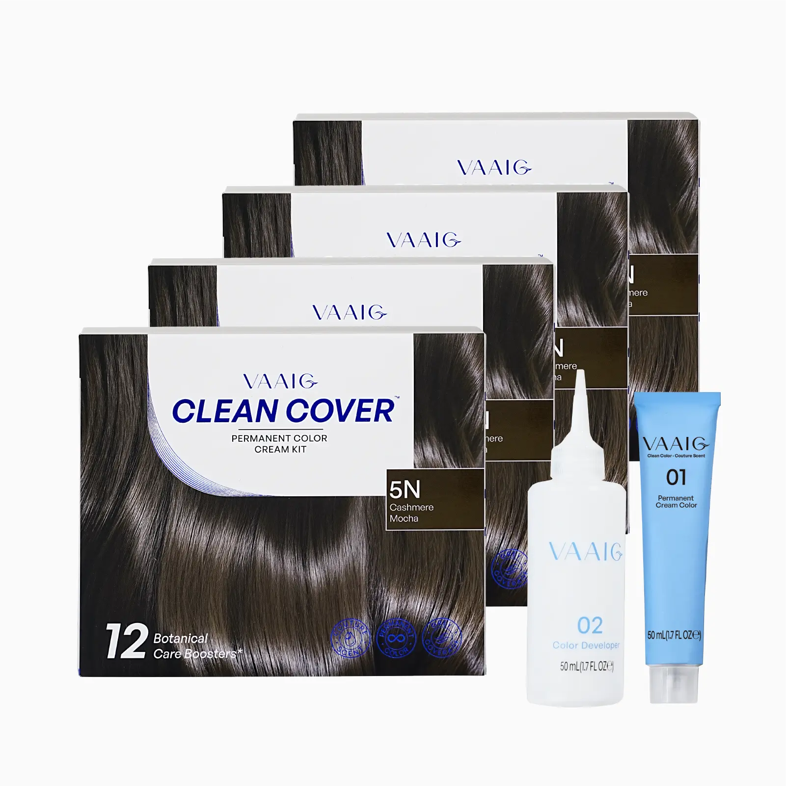 30-40cm waist-length hair 3 box  One box as a gift