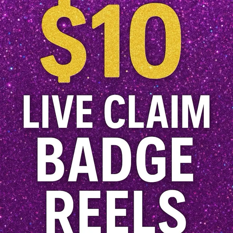 10$ badge reel