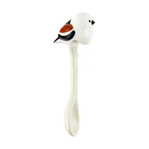 DECOLE Japan Cute Long-tailed Tit Spoon Adorable Dessert Utensil