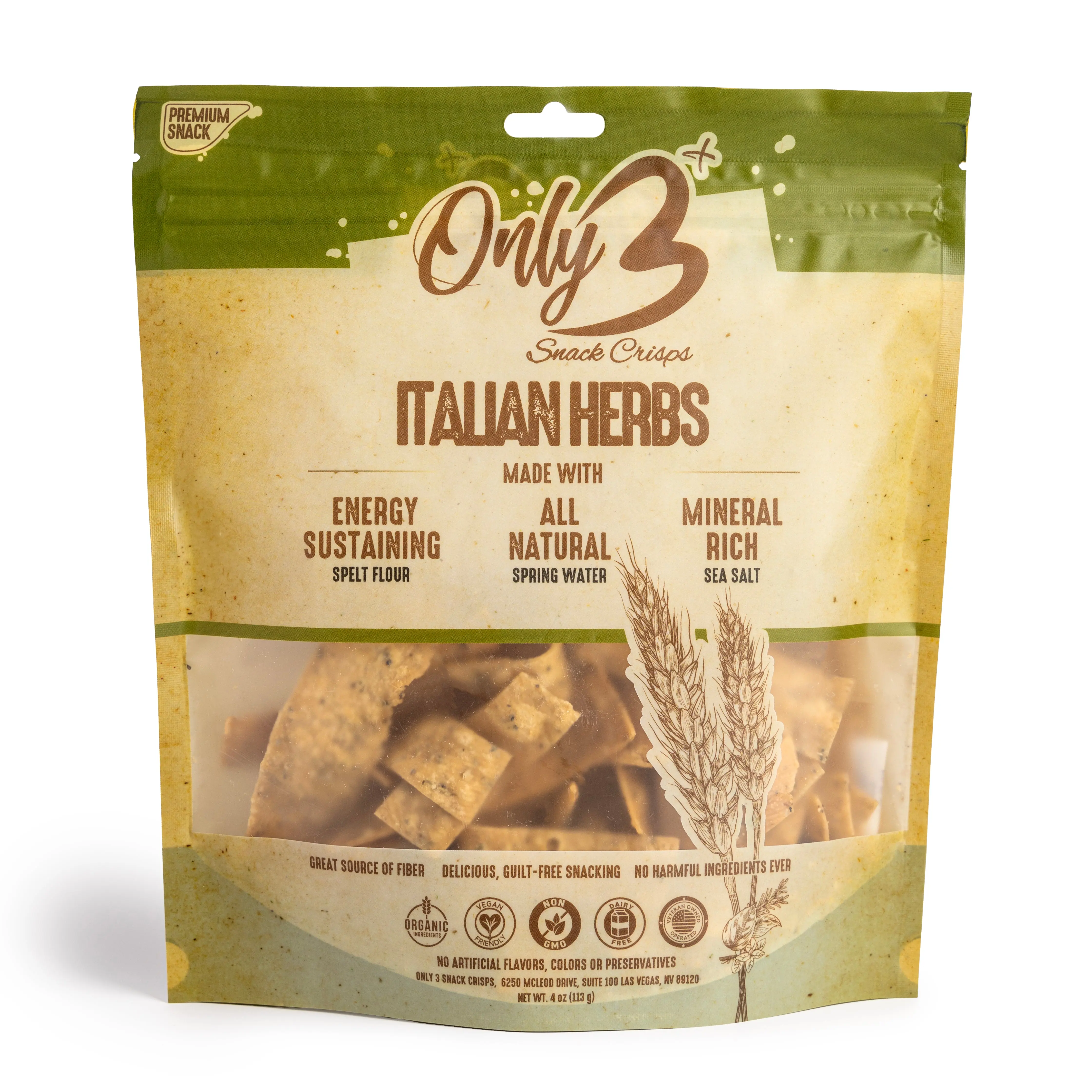 Premium Plant-Based Gluten-Free Snack Bites – Healthy Vegan Crunch Snack