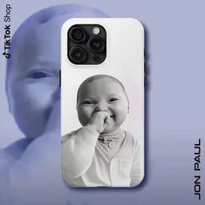 Baby Laughing Meme Phone Case, AI Baby Holding Laugh Phone Cover, The Viral 'Niche Baby' Tiktok iP 17 Air Pro Max