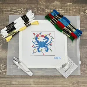 Christmas Crab Needlepoint Kit