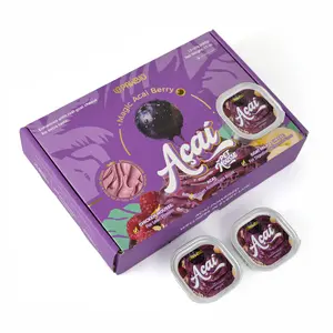 Mother's Day Festival Gift | Acai Superfood Mousse  Digestive Support for Pets (12 Cups) | Tasty Goat Cheese