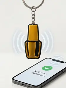 NFC Beauty Keychain – Tap to Share Your Business & Booking Info