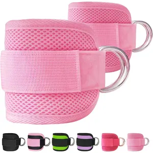 Comfortable Ankle Strap for Machine - 2 Pack,  Color, Ideal for  & Gym, Fitness Work Out Cuff Attachment, Booty Workouts Kickbacks