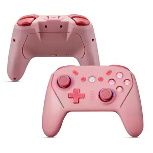 V8  Gaming Controller for  / OLED/ Lite/ 2, Steam Deck, PC, Laptop, Android & iOS Mobile - RGB Backlight, NFC, Gyro, 4-Level Vibration, Drift Correction, Turbo, Macro, 1020mAh ()